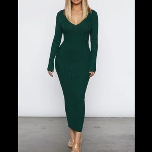 Move Aside Ribbed Dress